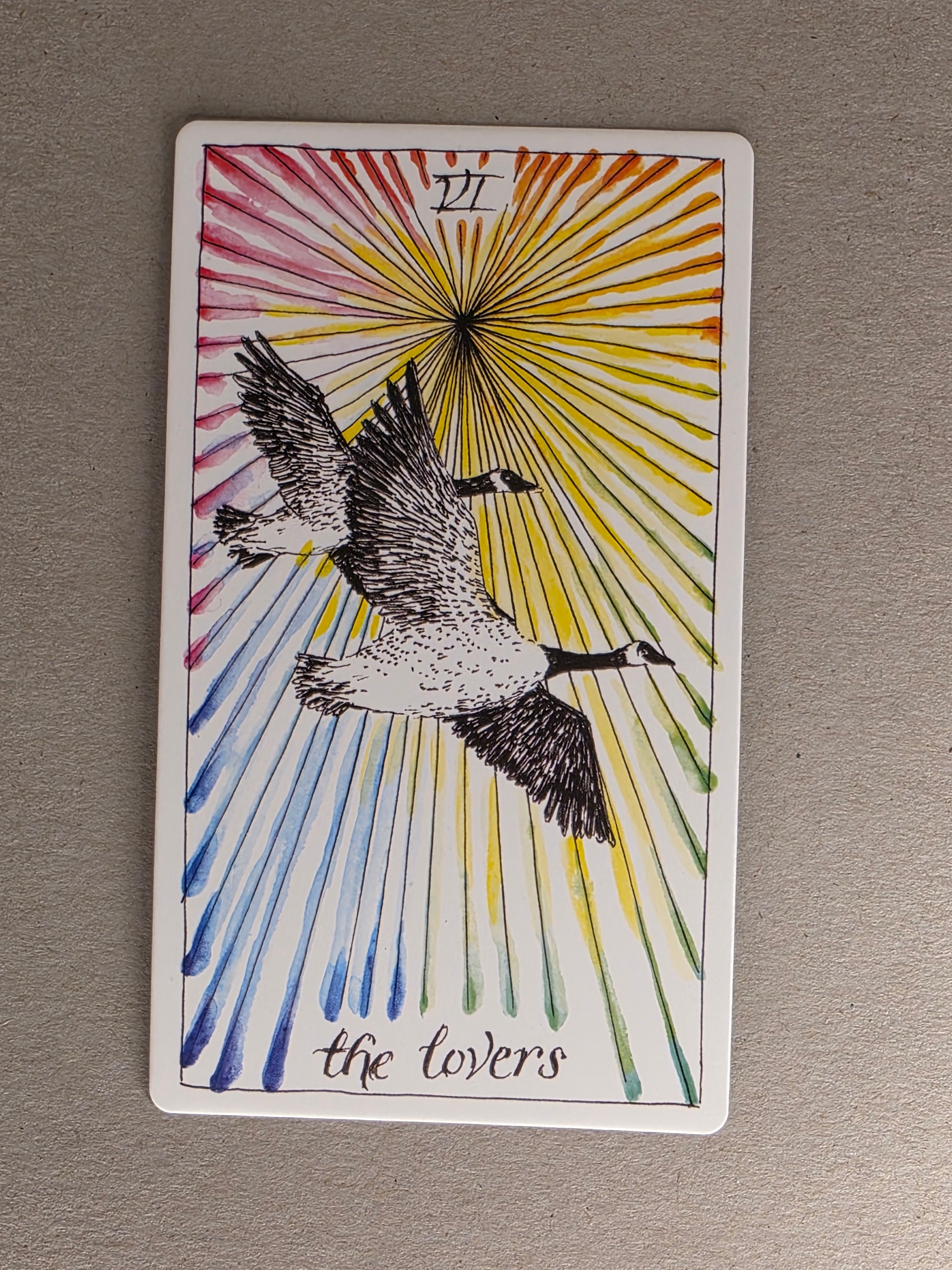 wild unknown the lovers single card replacement