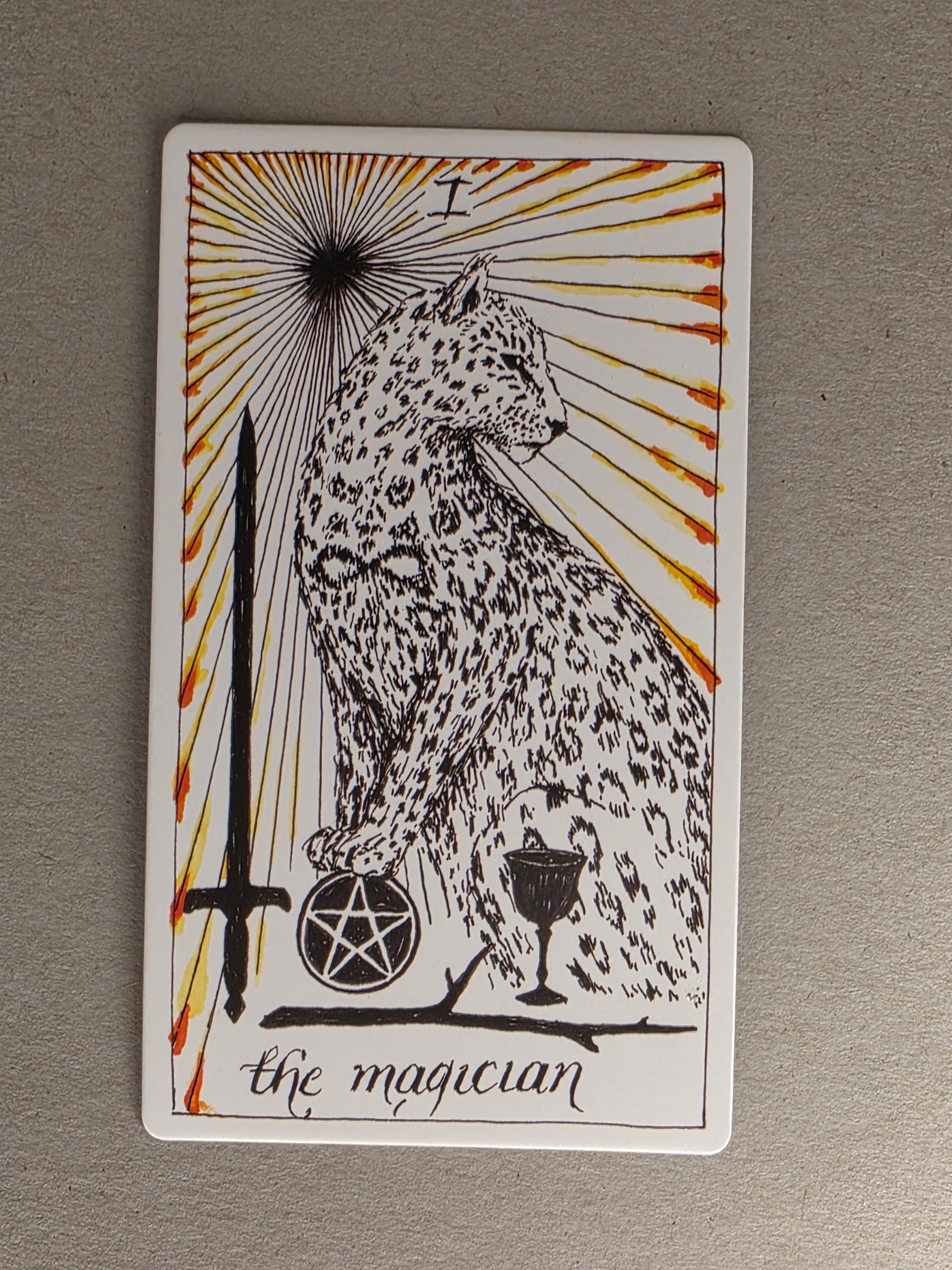 wild unknown the magician single card replacement