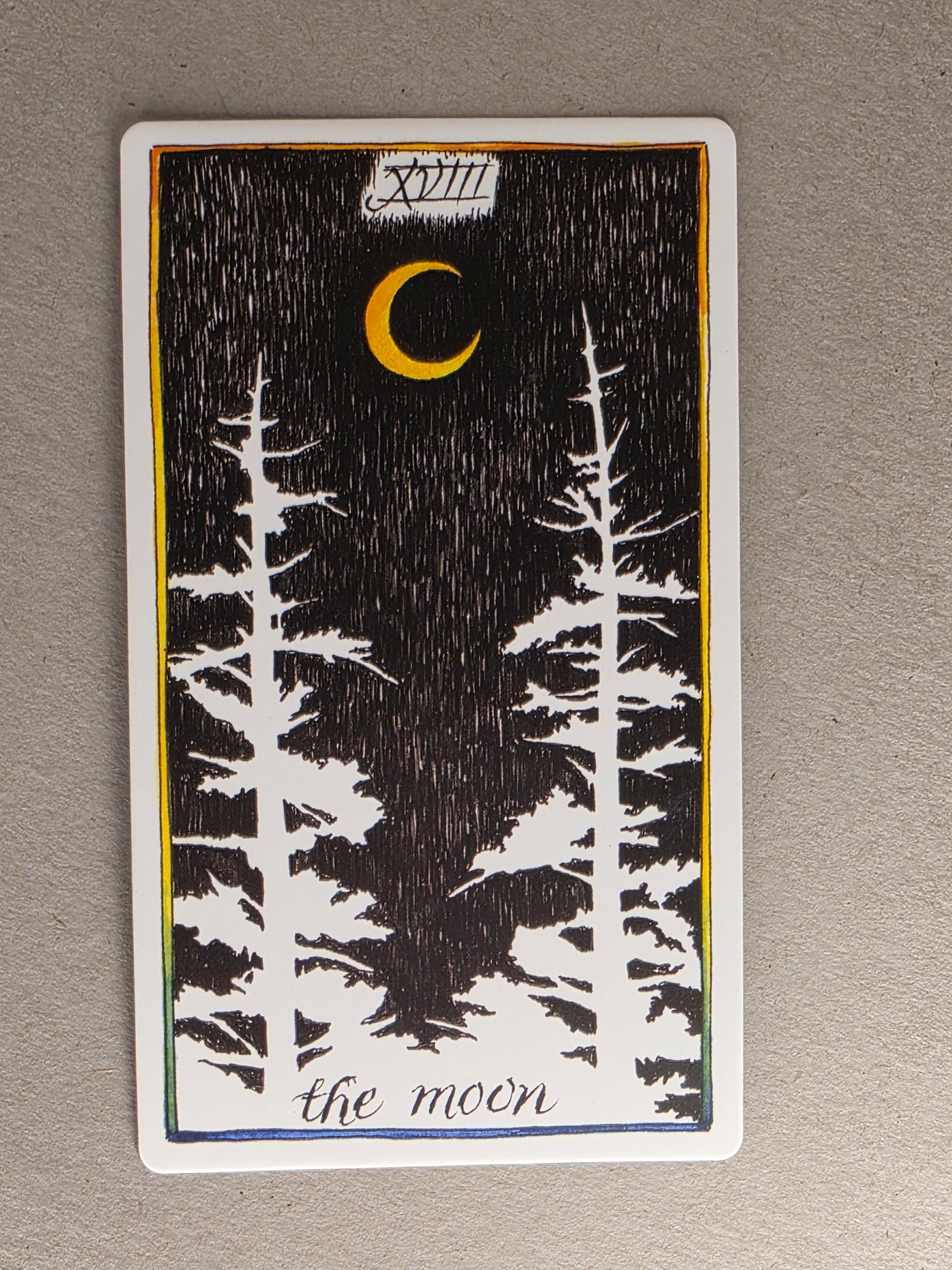 wild unknown the moon single card replacement