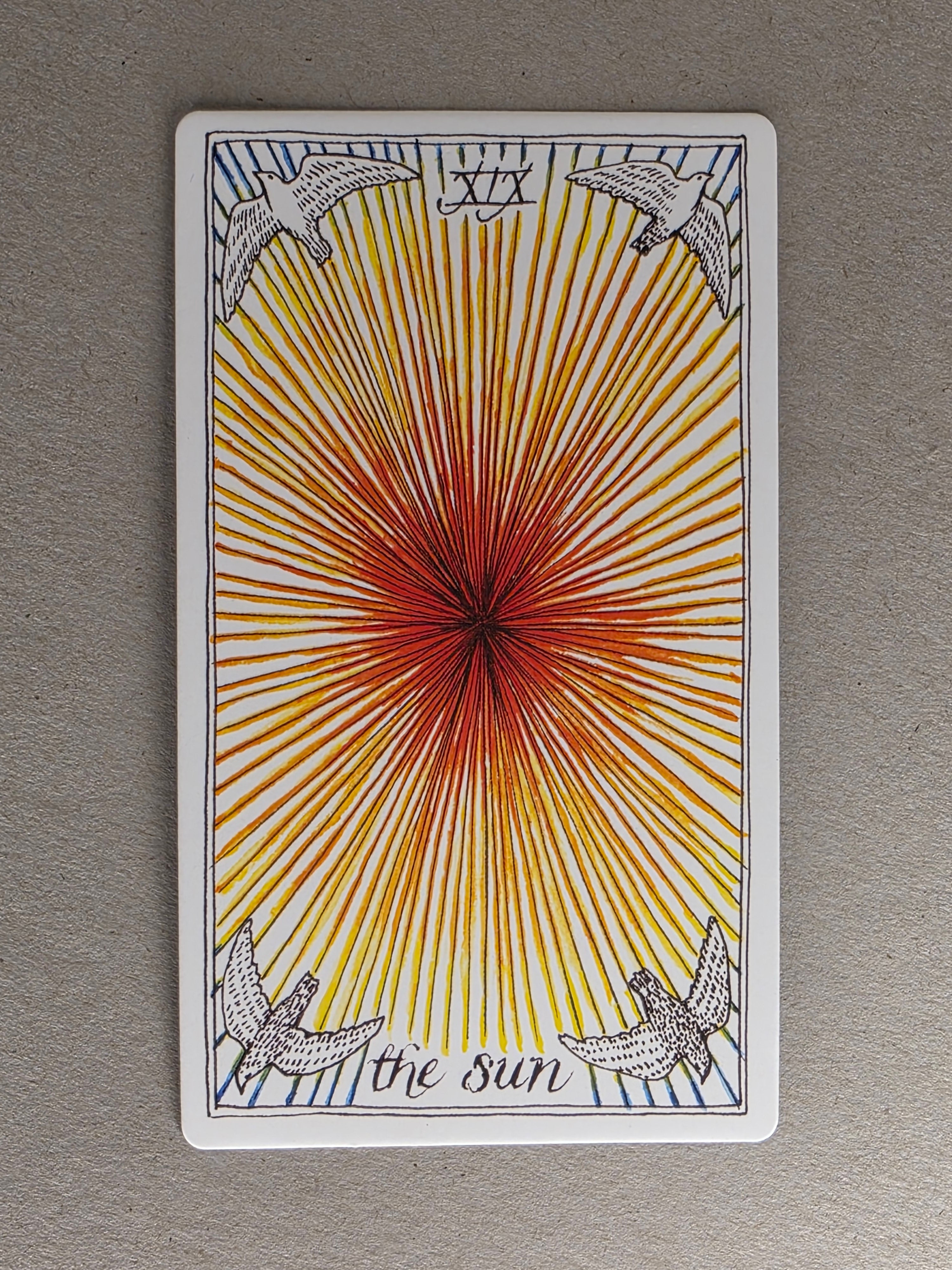 wild unknown the sun single card replacement