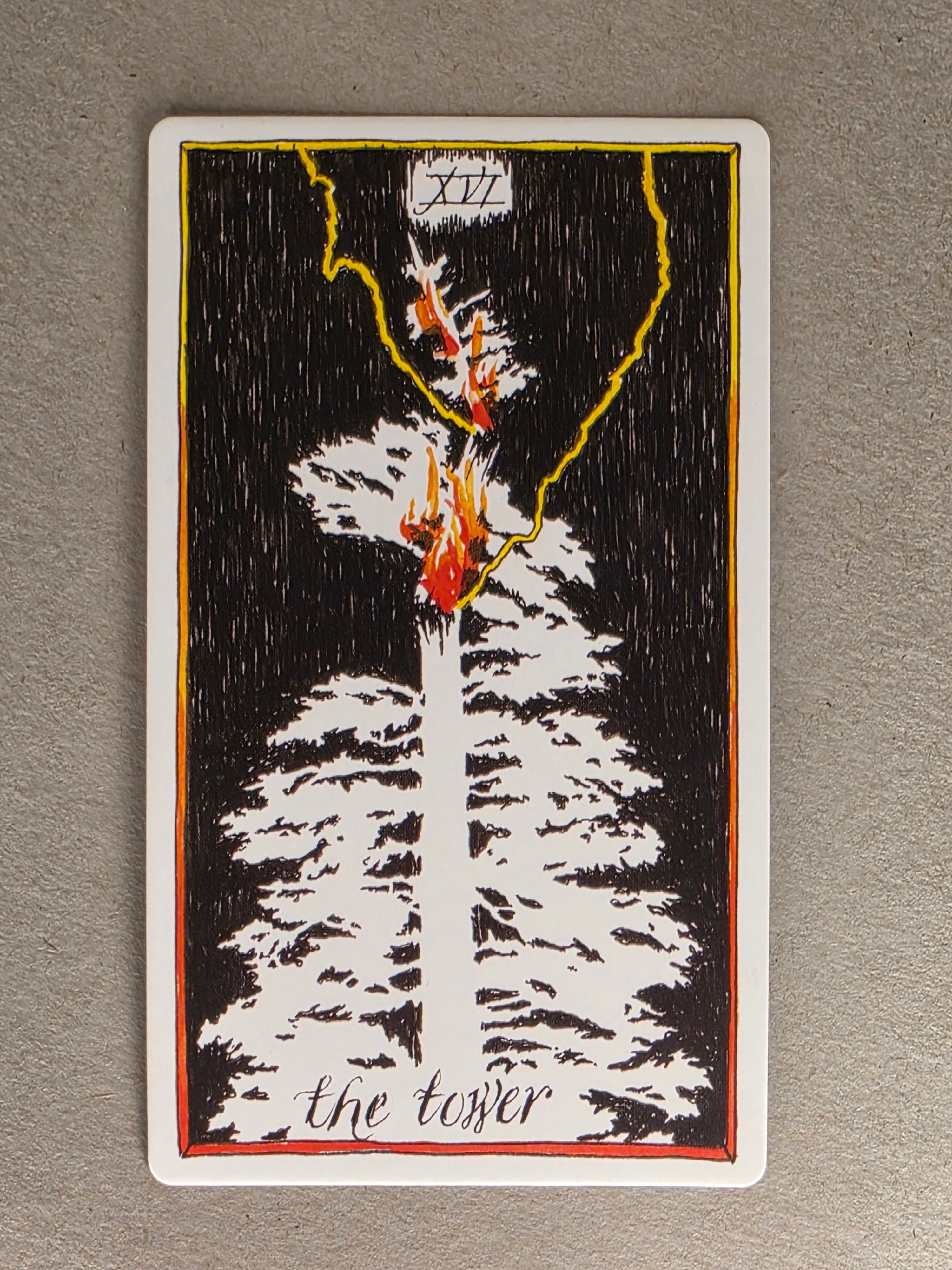 wild unknown the tower single card replacement