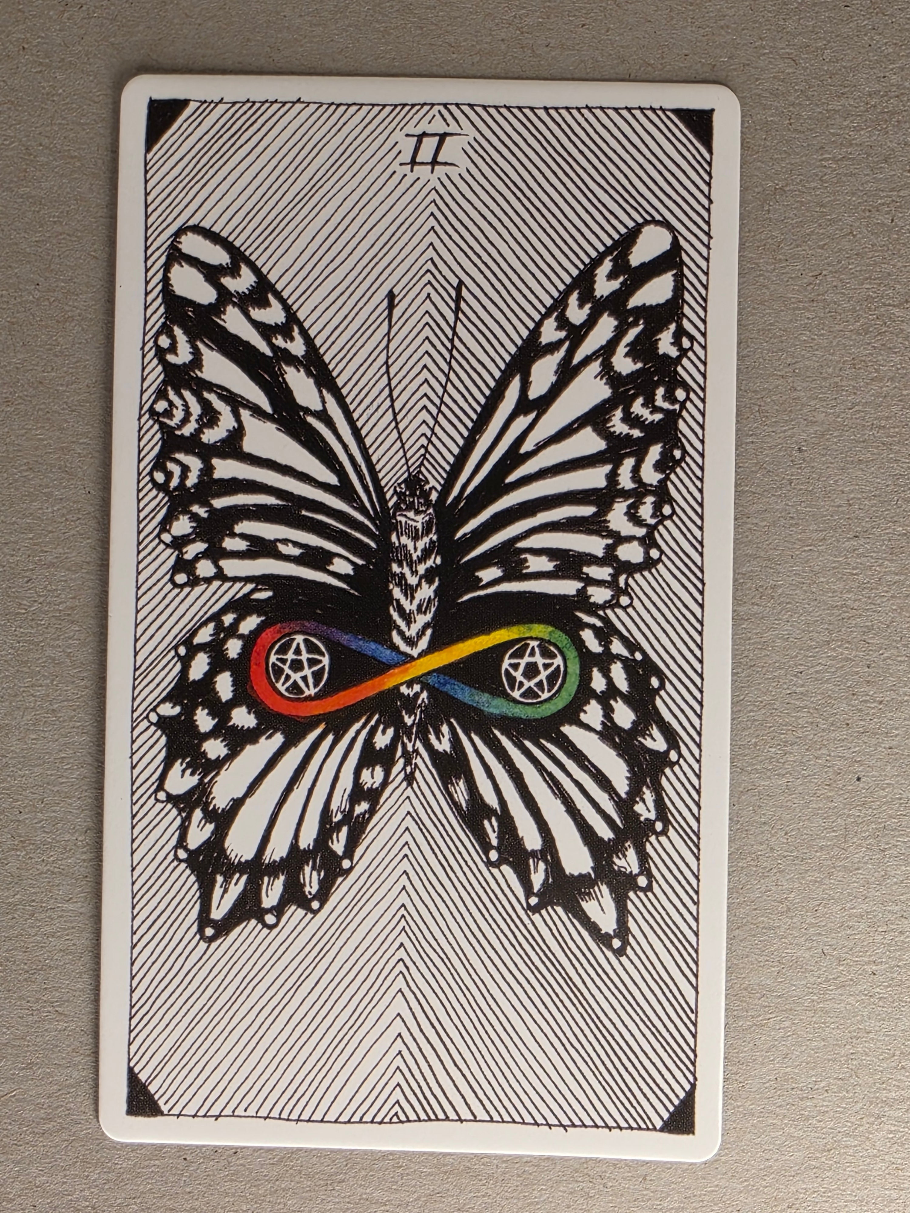 wild unknown two of pentacles single card replacement